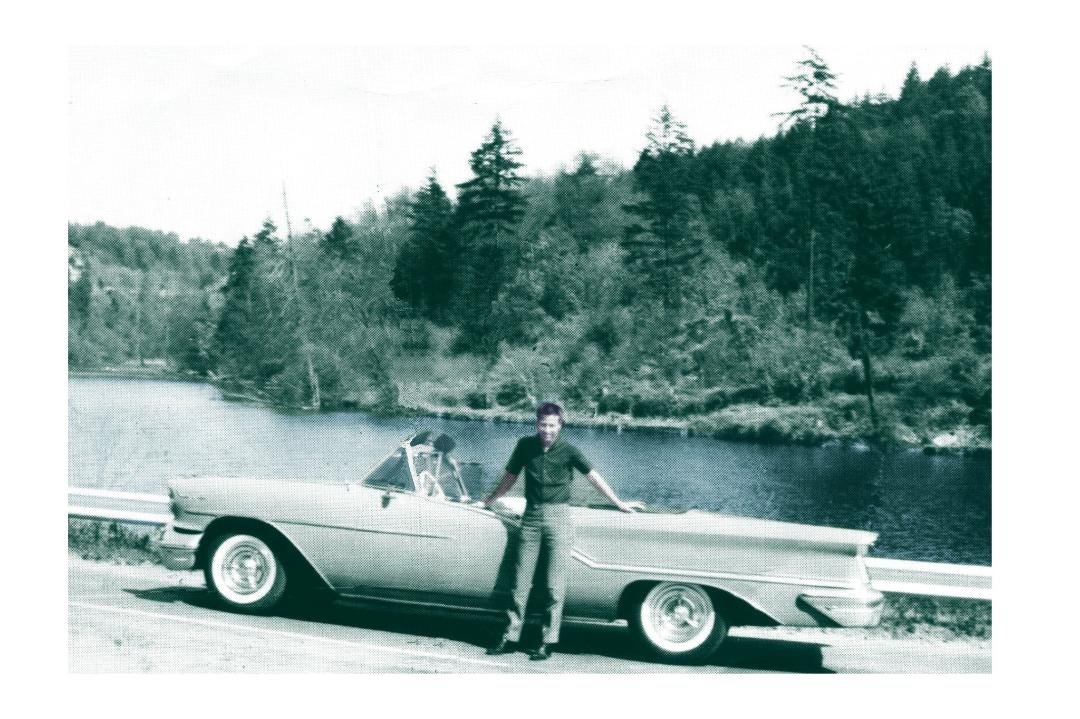 Photo taken in 1964 on my way to Tacoma Washington to visit friends.