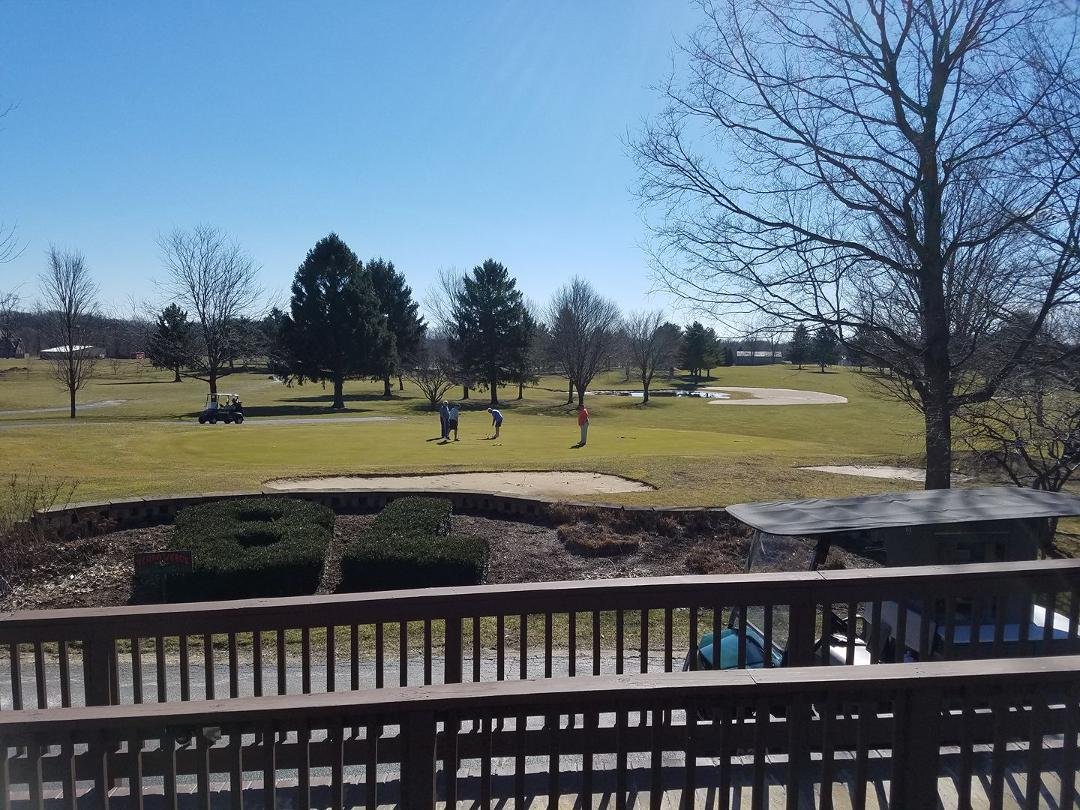 February Golf in Northwest Indiana you can't beat it