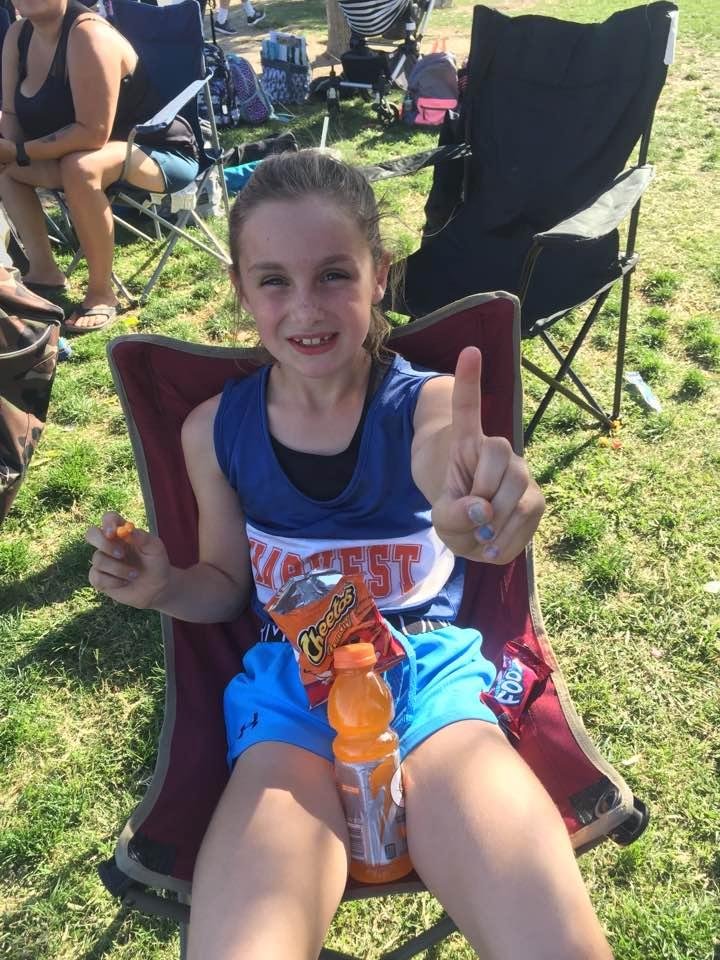 She got first place!