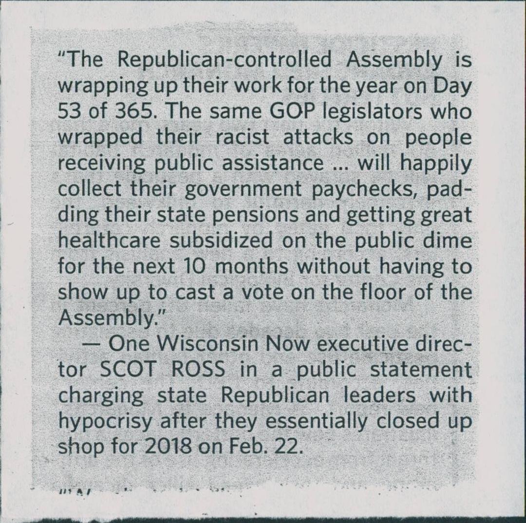 We the people, we the lobbyists? or we the greedy politicians? U choose.