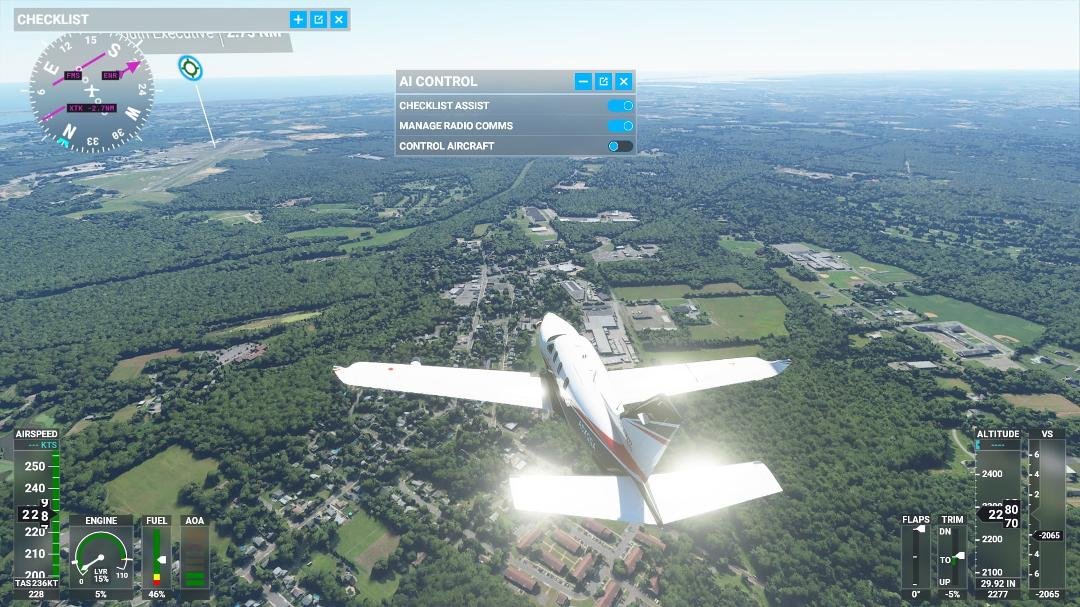 Joe Polisano, Michael Costa, and Tommy Whitonis… Recognize the complex just behind the aircraft's tail? I actually flew over my home!