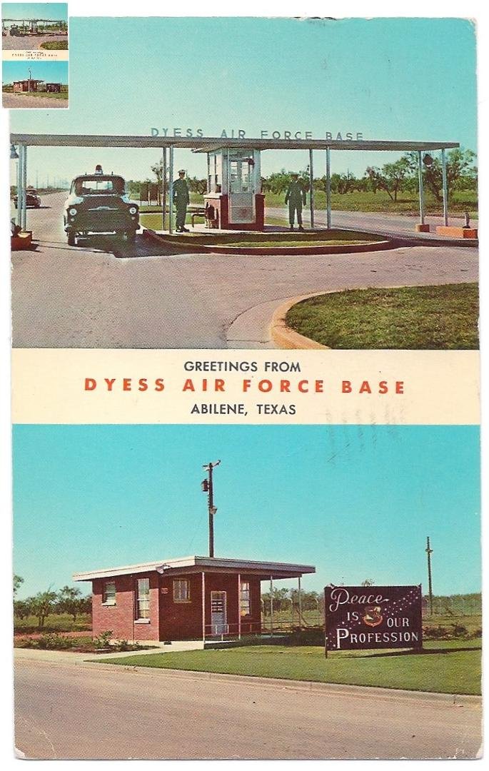 Dyess Main Gate circa 1966