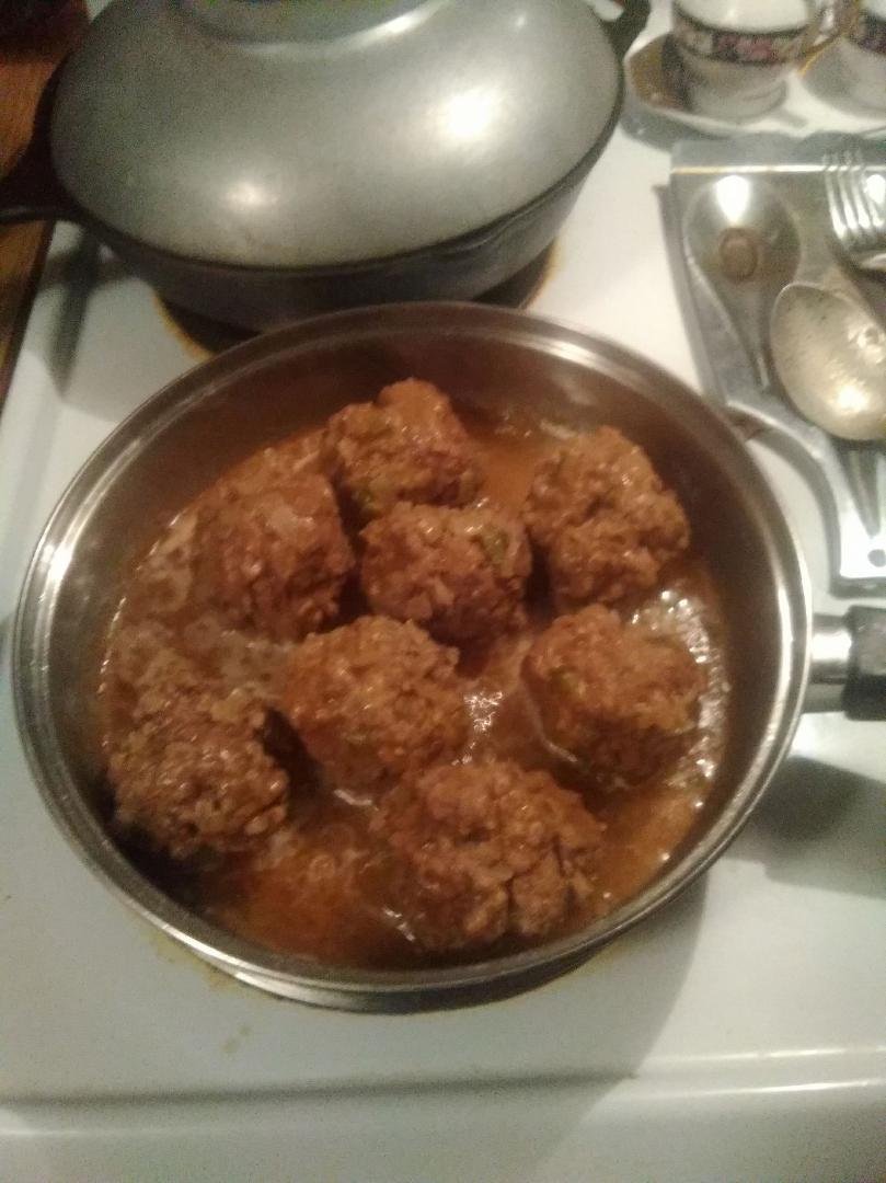 My meatballs cook in my Instant pot