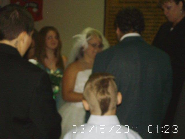 Patricia Morrison's album, michael and elisha's wedding