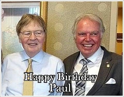 Special Birthday wishes to my brother Paul today. Happy Birthday Paul.. Hope you're having a wonderful day. Hope this year brings you everything you wish for and more!! 💕 🥂