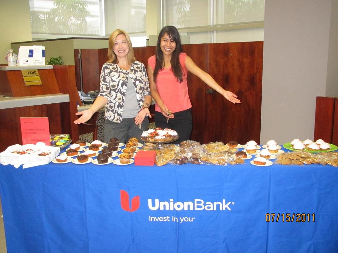 Bake sale for American Heart Association! We are fundraising for the September OC Heartwalk! Support the AHA!