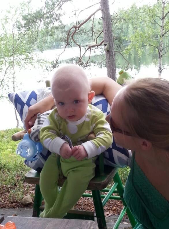 Vietimme kauniin  kesäpäivän Majalammella