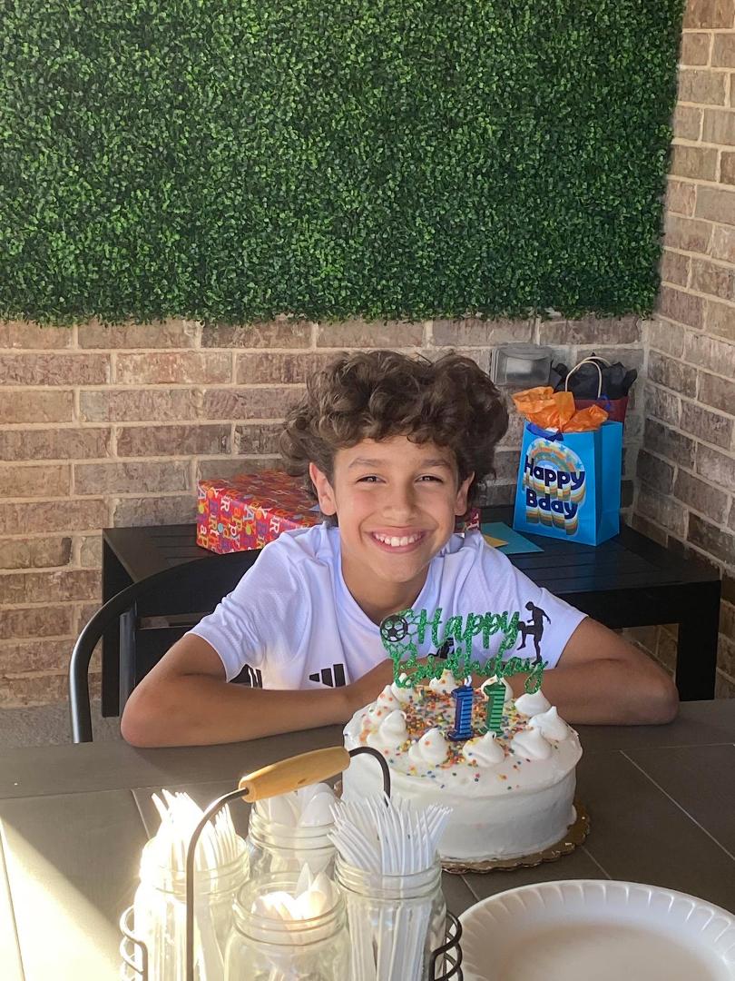 Happy Birthday to this lil handsome grandson of mine Jessie IV, 11 years old today we love you have a Blessed Bday mijo❤️😘