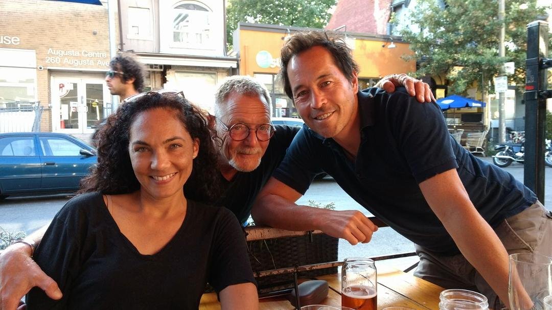 Congrats to Paul on his Academy Award nomination! With Anna and the Ol' Man!