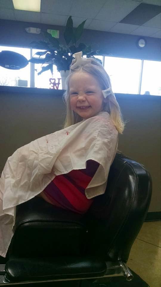 Abby haircut
