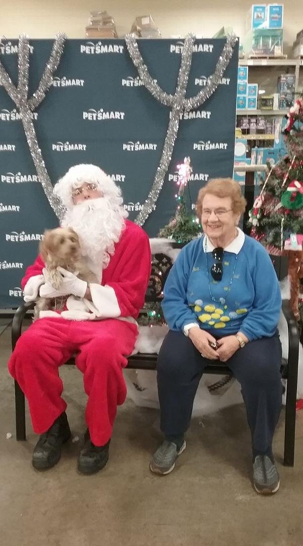 Zena & me at Petsmart 2017.