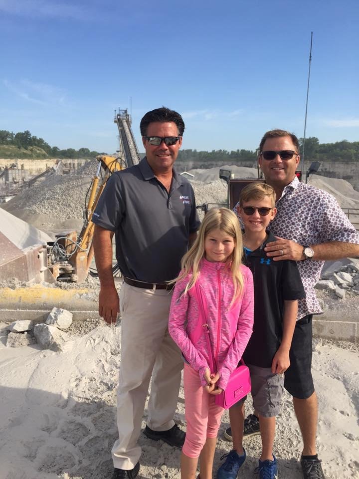 Our visit back to Wisconsin to see Chip's roots and Halquist Stone!