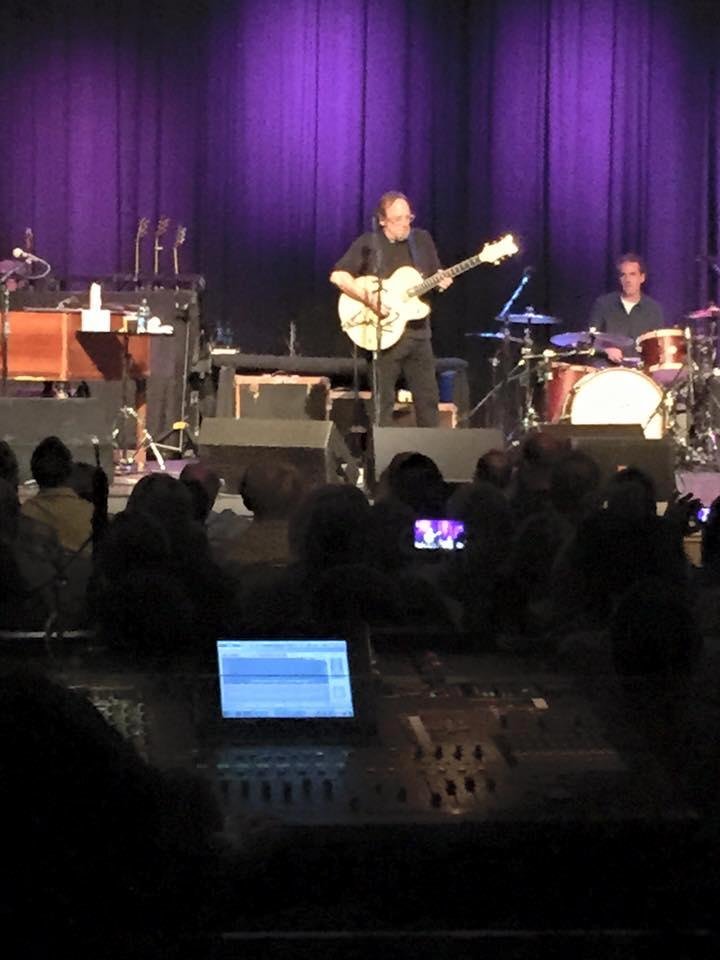 Stephen stills at the Buckhead in Atlanta. His voice may be a little road weary, by his guitar playing and sense of humor prevailed. It was a full enthusiastic house. Our seats were right behind the FOH sound board and coul