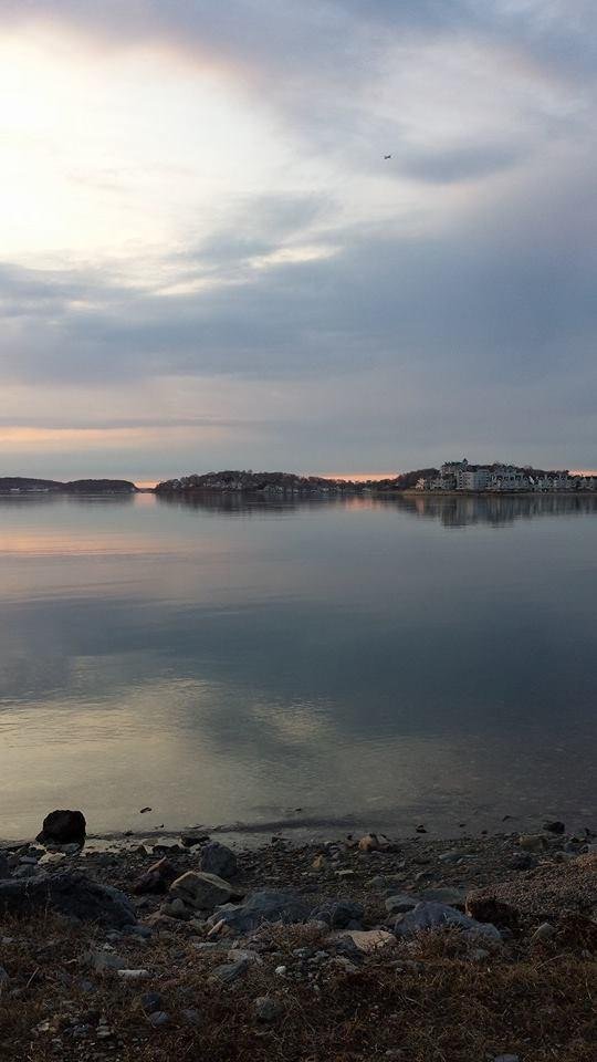 Boston Harbor overlooking Spinnaker Island