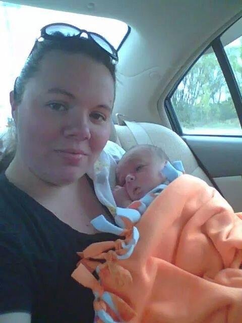 ☆♡My beautiful daughter, Alexandria and my adorable lil grandson, Nicolas♡☆