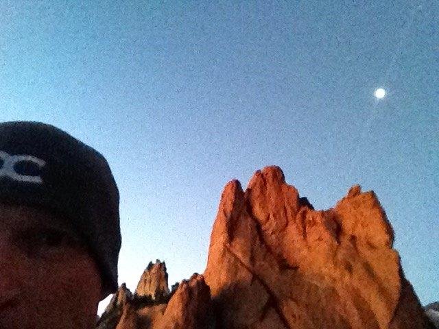 Sunrise + Crossfit workout in Garden of the Gods