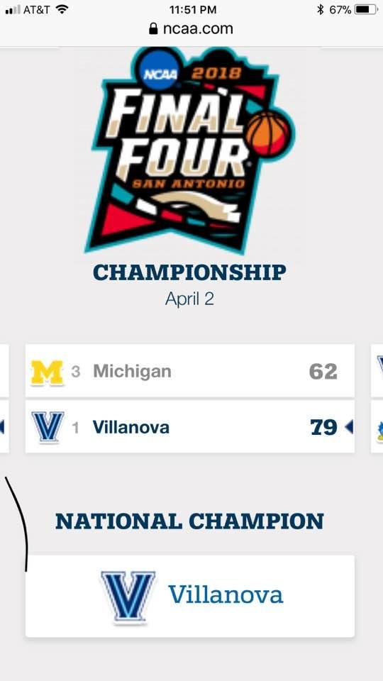 NOVA NATION!! Double digit wins every game !