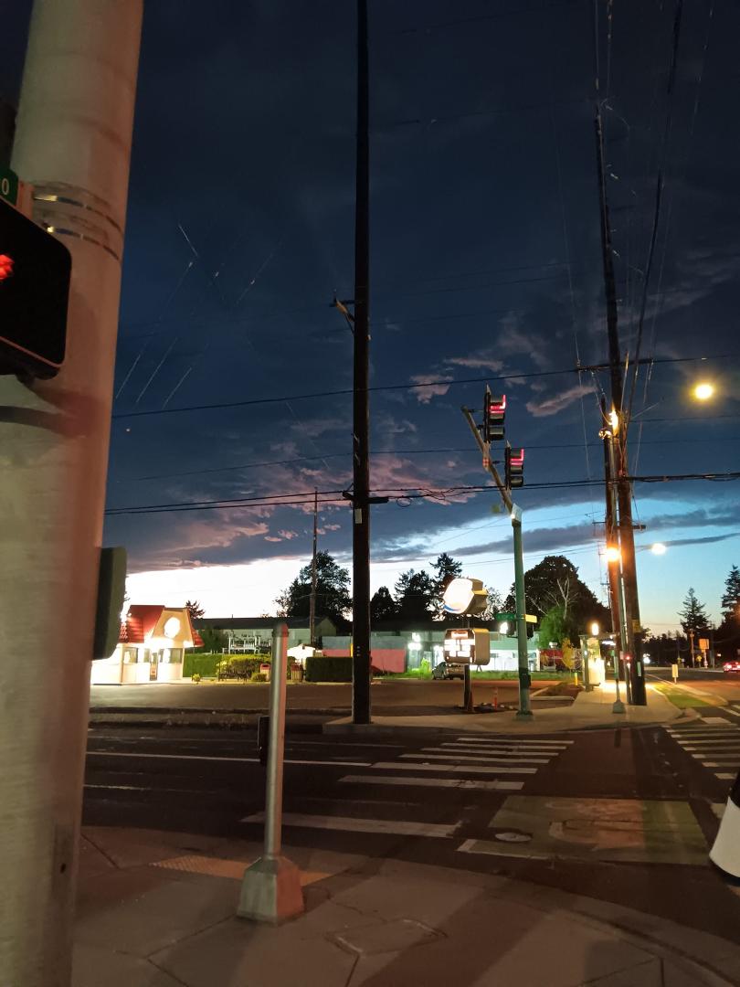 On my way to work.