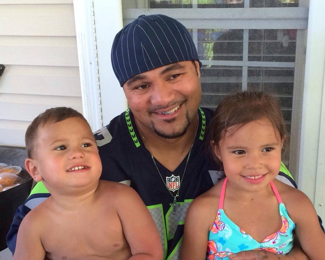 We had the best day today with Trina and the kids . This is one happy uncle. We love you all so much.
