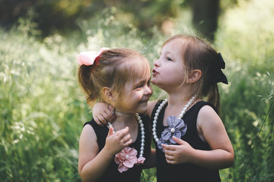 Ashlynn and Ella Plass, my two grandchildren. Taken in June, 2017