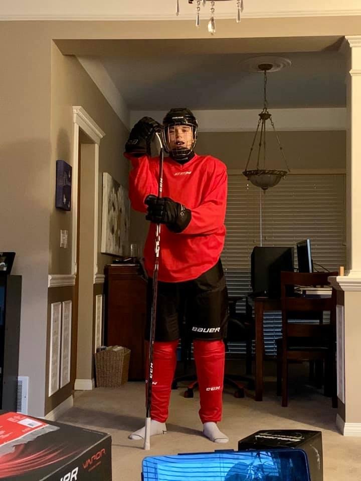 6.4’ without skates on 2nd year bantam