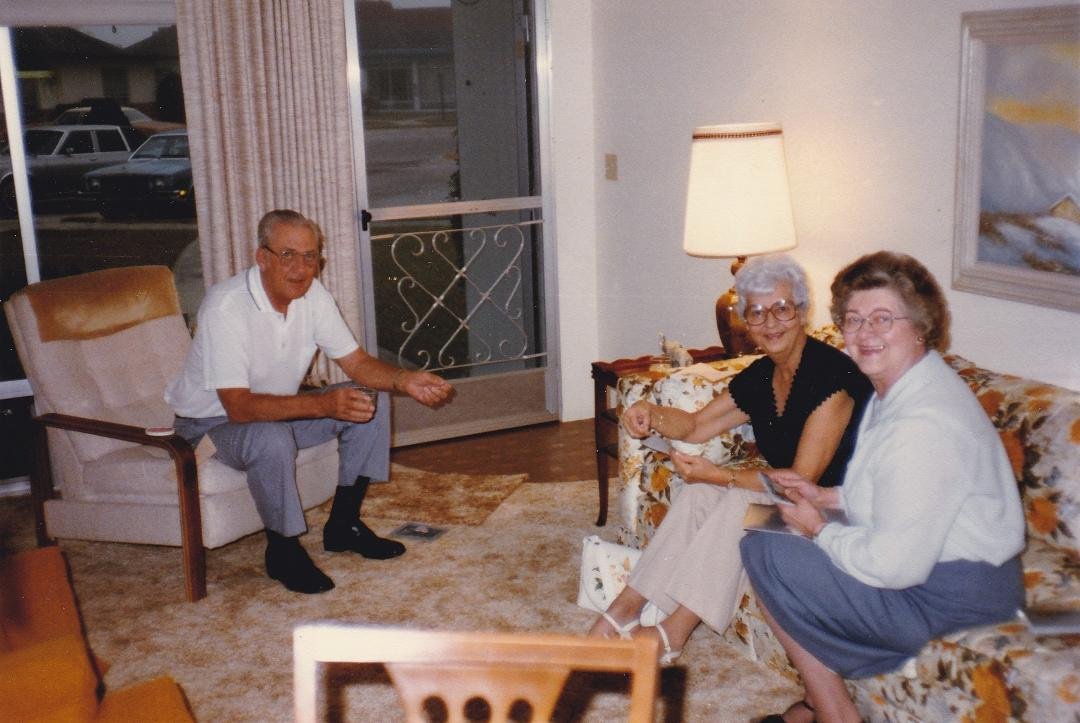 In the middle a person with unconditional love, my Mom. also my Dad and Mother-in-Law. Happy Mothers' Day & Proverbs 31