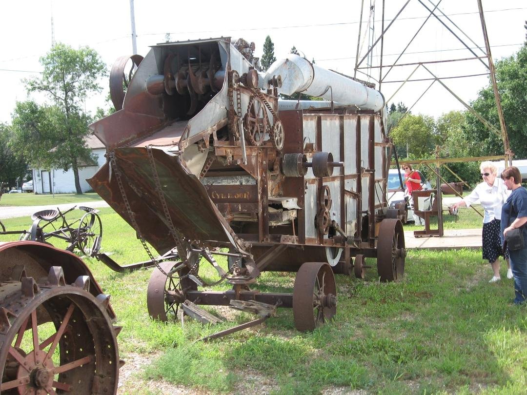 Old farm machinery