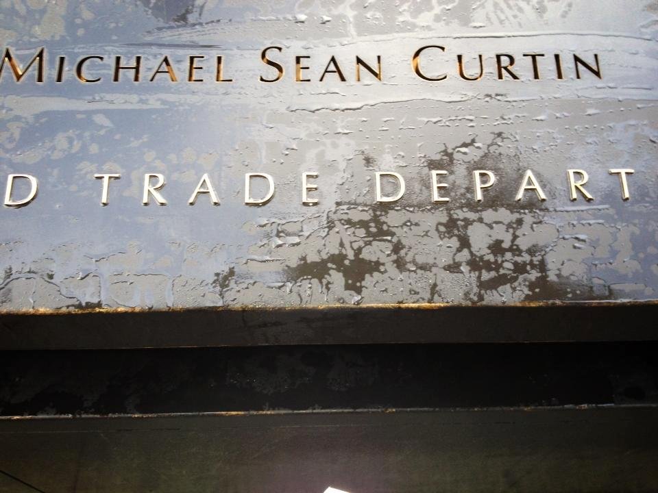 Visited the 9/11 memorial water fall today. Found the name of a former Marine I served with at MCRD Edson Range. He retired from the U.S.M.C & became a NYC police officer. He lost his life while helping others, RIP Mike, Se
