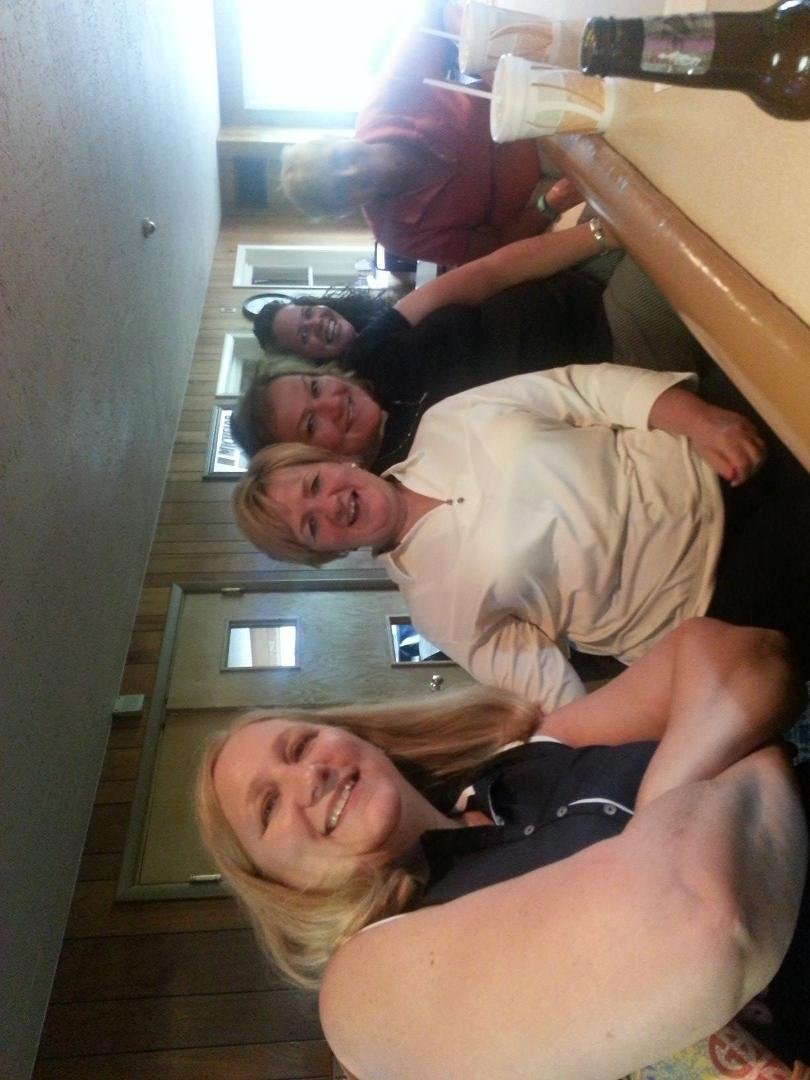 Wednesday night golf league . . .rain day