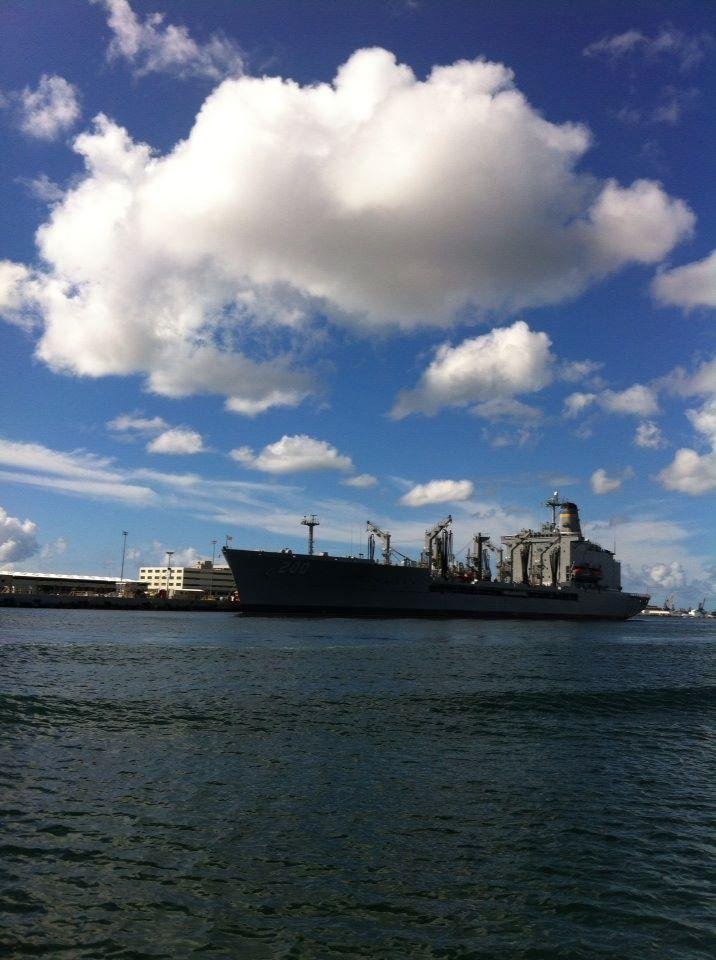 At Pearl Harbor