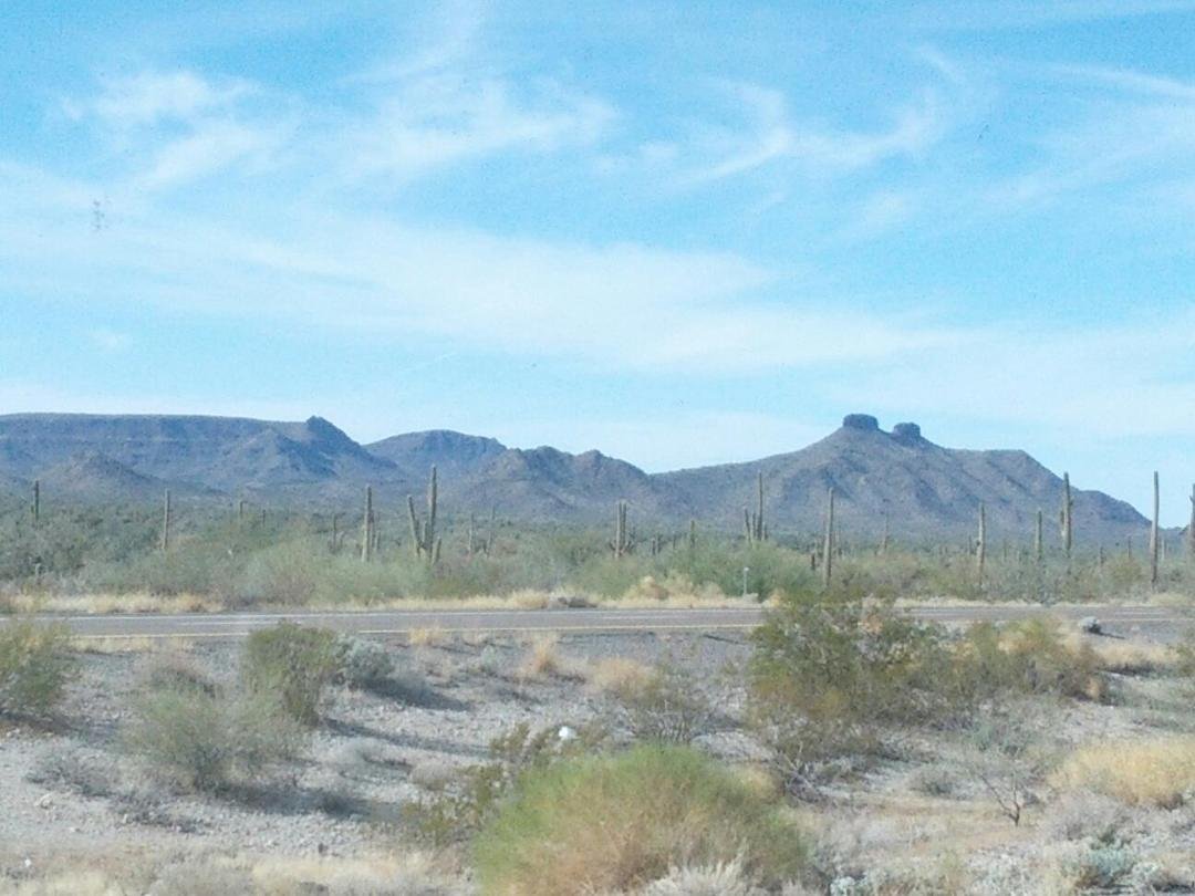 Heading towards Yuma, AZ. Happy New Year, everyone!!