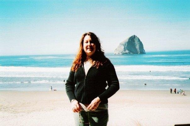 Sara and the Rock!!!
