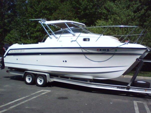 Chip's boat, the Sharktank