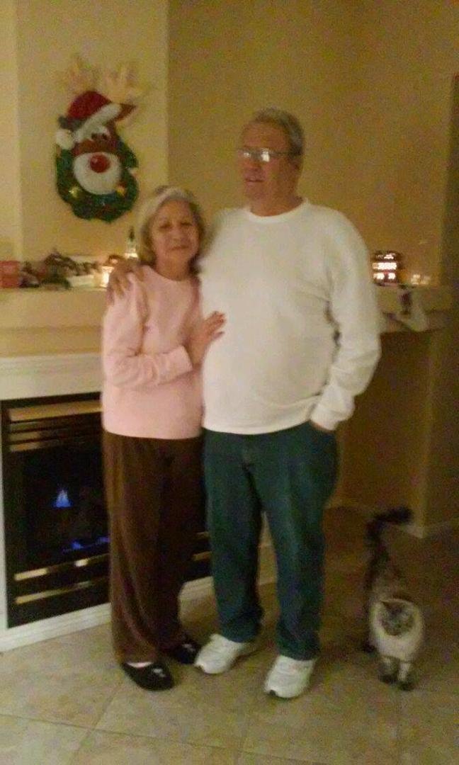Today is our 54th Wedding Anniversary. Boy! time sure goes by fast!
Happy Anna Rick, I love you now and forever. :-))