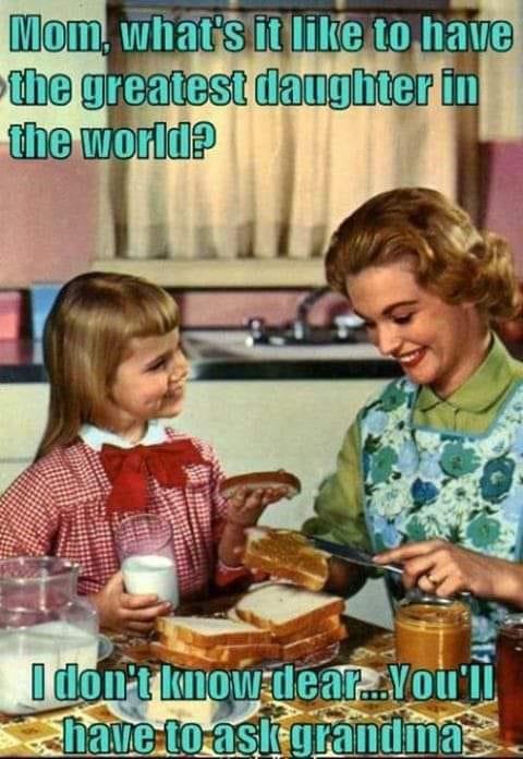 It made me laugh....because it is true!!!