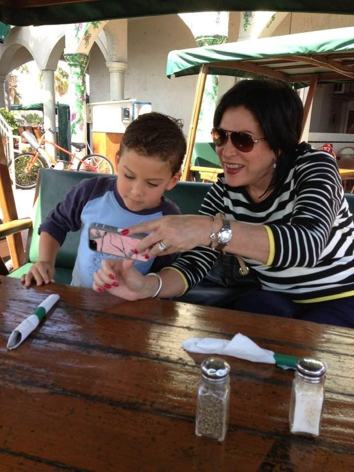 2013 Kai at his favorite restaurant in Ft Lauderdale Beach.
