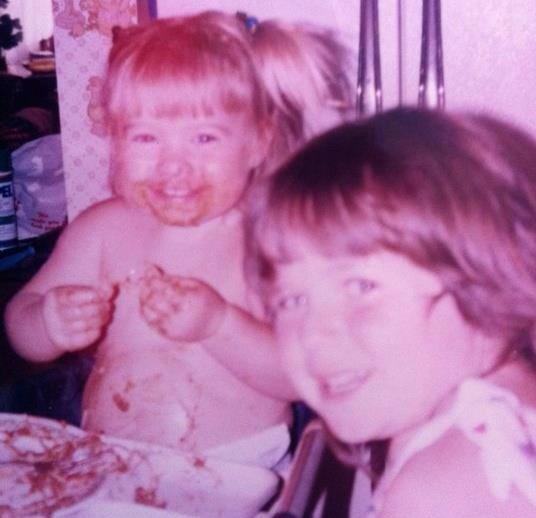 #tbt....my two favorite spaghetti benders!!! 💜 this picture!!