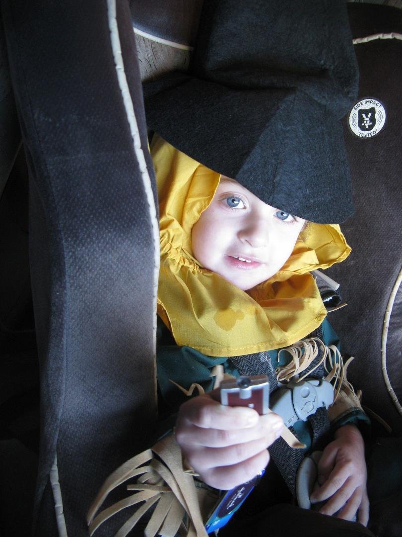 My grandson, Zachary, as the scarecrow from the Wizard of Oz.