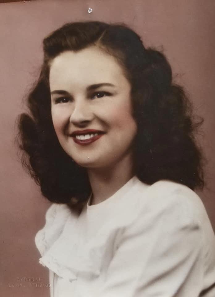 Eva Kathryn Watts High School Graduation 1947