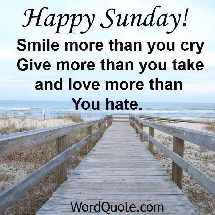 #HappySunday
