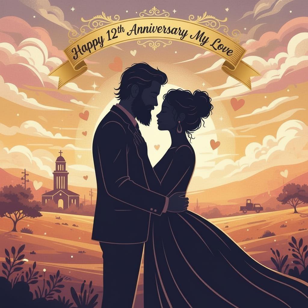 Happy 12 years since we've been together, My Love!