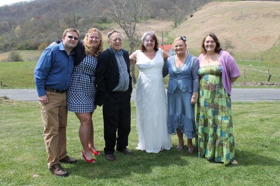 Daddy and all of his children...