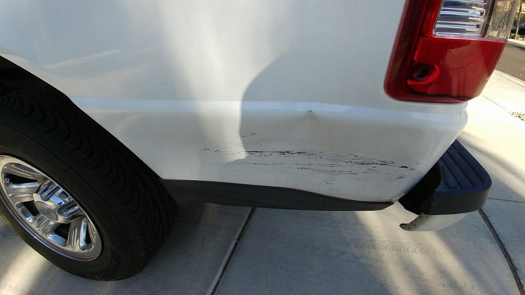 Fender bender,today.