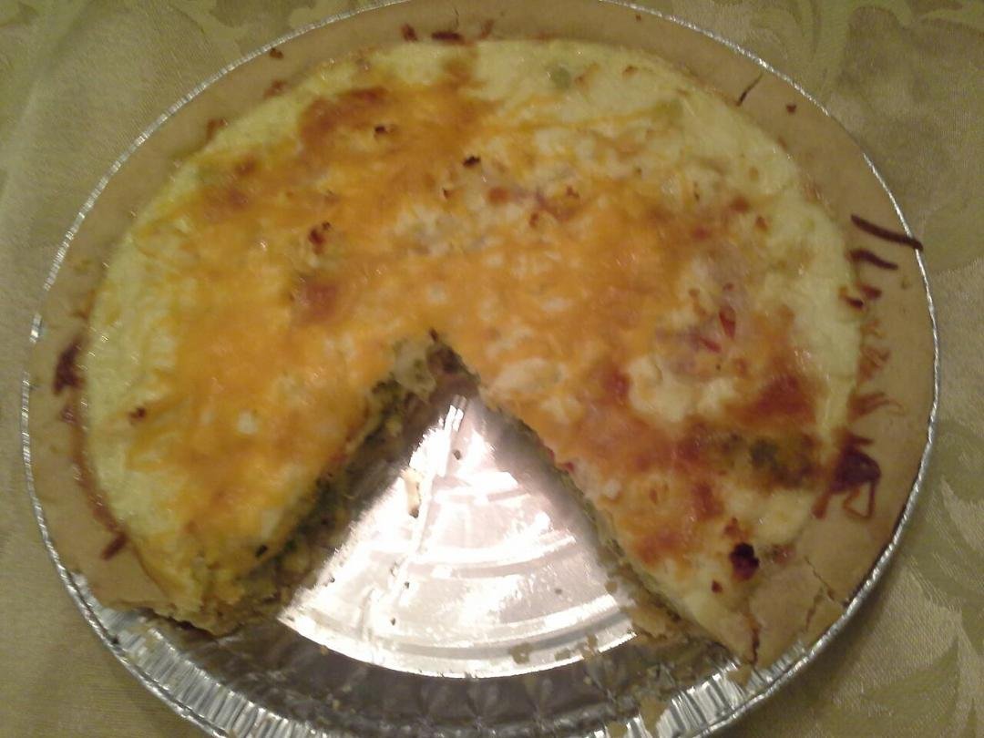 I did it yall, i made it myself, Broccoli Quiche