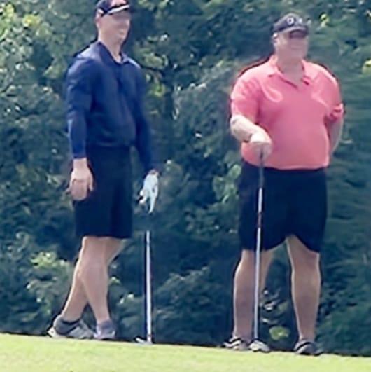 Playing golf with my son on 4th of July weekend in St Augustine