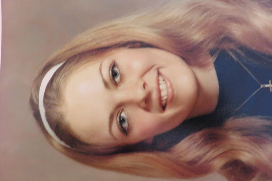 Senoir picture 1972. Mary Hansen who became Mary Becker and made me the luckiest guy in the world.