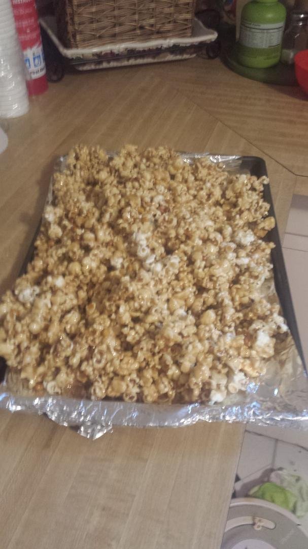 Carmal corn yum in one hour.
