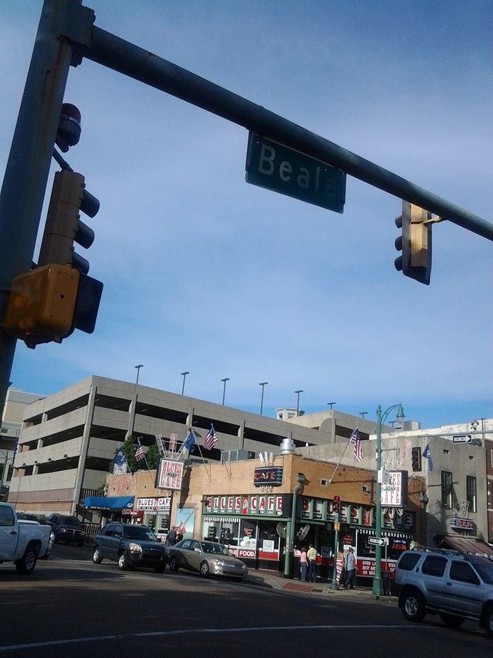 Beal St is rockin and rollin tonight.