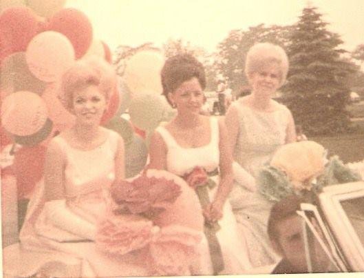 Throwback Thursday - Back when long white gloves & bouffant hairdos were in style - with Marie C. & Paula D.
