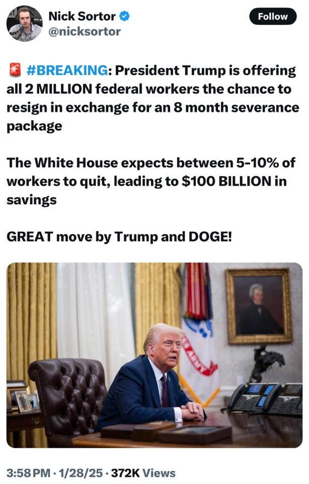 I’m so glad I retired 4 days after Biden was inaugurated!! Best move I made taking advantage of the Voluntary Early Retirement Act (VERA) during COVID!